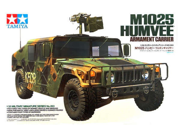 35263  техника и вооружение  M1025 HUMVEE (1:35)