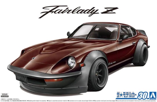 05844  автомобили и мотоциклы  Fairlady Z Aero Custom '75  (1:24)