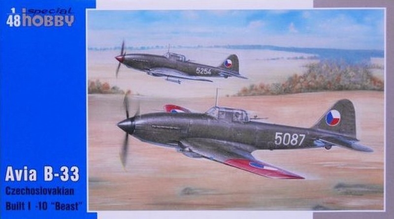 SH48047  авиация  Avia B-33 Czechoslovakian build И-10 "Beast"  (1:48)