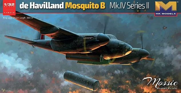 01E015  авиация  De Havilland Mosquito B Mk.IV Series II  (1:32)