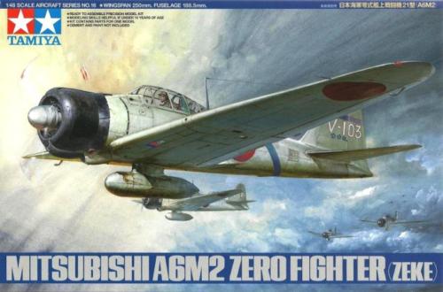 61016  авиация  A6M2 Type 21 Zero Fighter (1:48)
