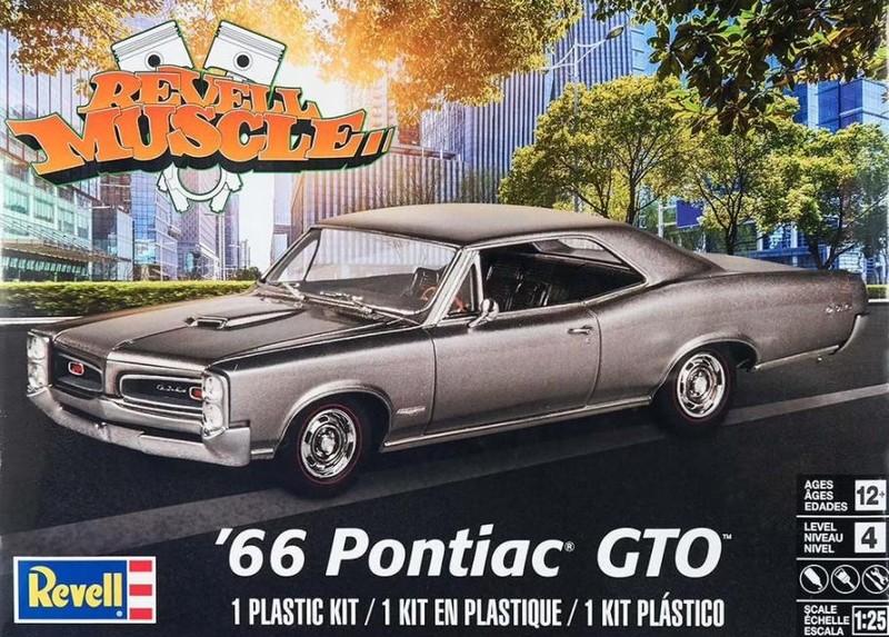 14479  автомобили и мотоциклы  1966 Pontiac GTO  (1:25)