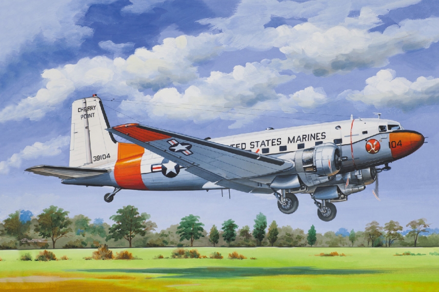 14478  авиация  R4D8/C-117D (1:144)