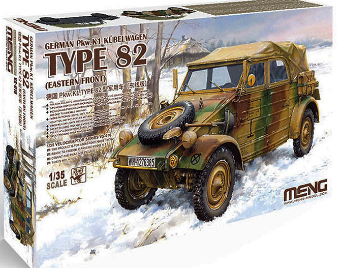 VS-016  техника и вооружение  German Pkw.K1 Kübelwagen Type 82 (Eastern Front)  (1:35)
