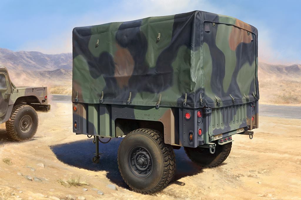 63566  техника и вооружение  M1101/1102 Light Tactical Trailer (LTT)  (1:35)