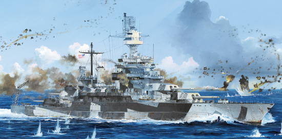 05768  флот  USS Colorado BB-45 1944  (1:700)