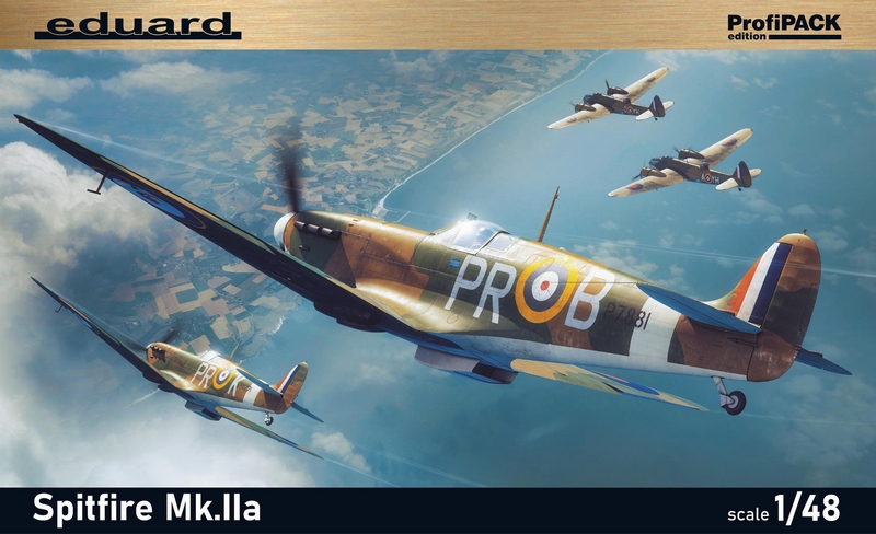 82153  авиация  Spitfire Mk. IIa Profipack Edition  (1:48)