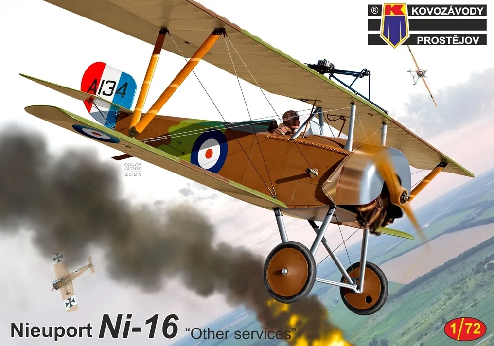 KPM0452  авиация  Nieuport Ni-16 Other services  (1:72)