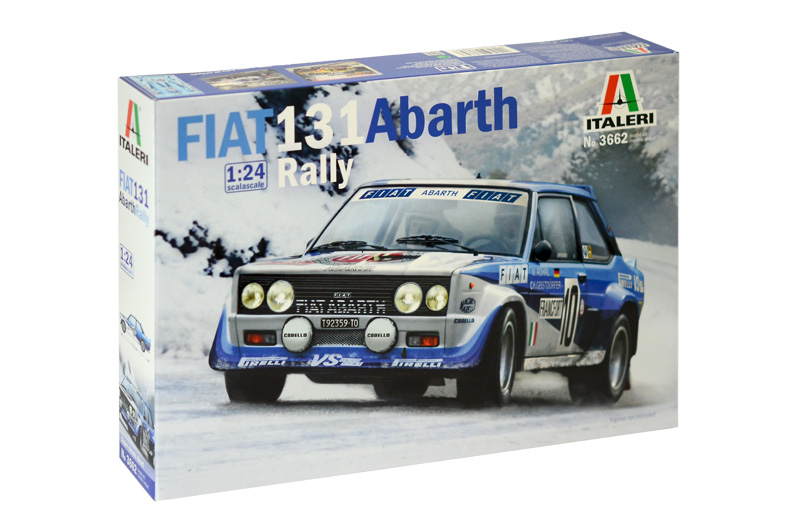 3662  автомобили и мотоциклы  FIAT 131 Abarth Rally  (1:24)