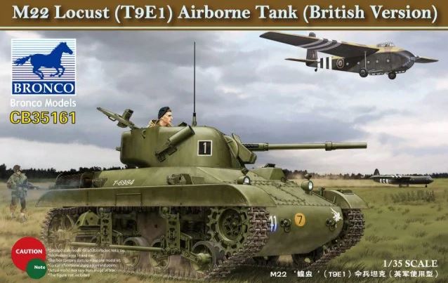 CB35161  техника и вооружение  M22 Locust (T9E1) Airborne Tank (British Version)  (1:35)
