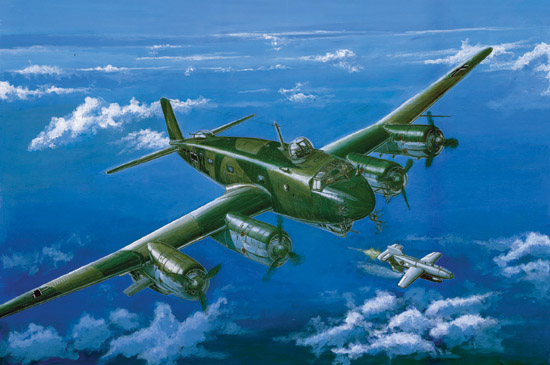 01639  авиация  Focke-Wulf Fw 200 C-8 Condor  (1:72)