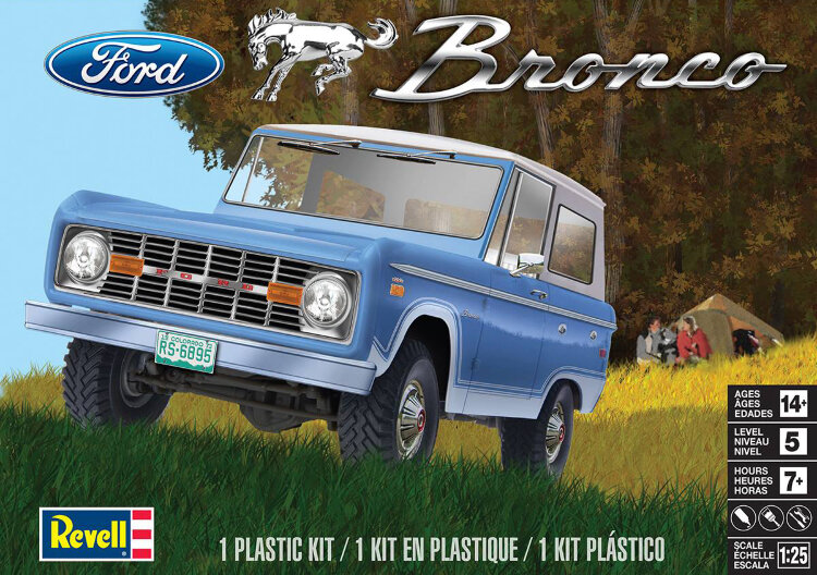 14320  автомобили и мотоциклы  F Bronco  (1:25)