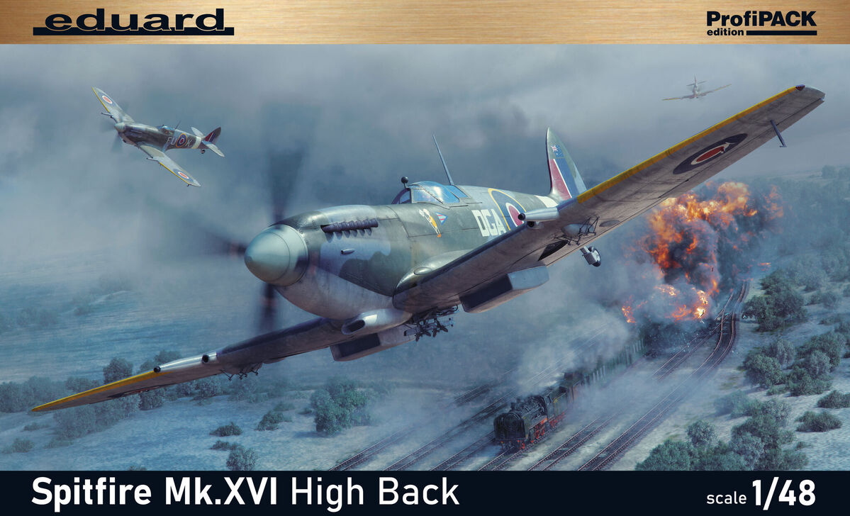 8286  авиация  Spitfire Mk.XVI High Back ProfiPACK Edition  (1:48)