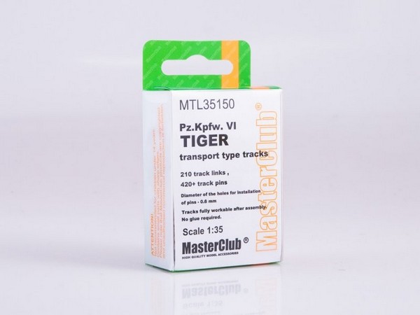 MTL-35150  траки наборные  Pz.Kpfw.VI Tiger transport type tracks  (1:35)