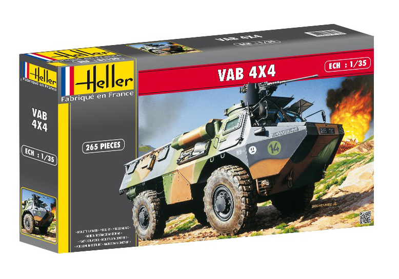 81130  техника и вооружение  БТР VAB 4x4 (1:35)