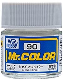 C 90  краска 10мл  SHINE SILVER
