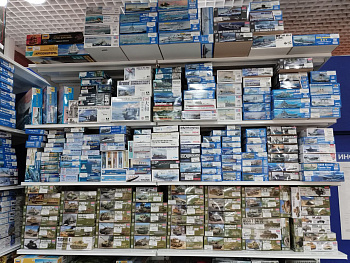 Магазин сборных моделей на Звездной Санкт-Петербург