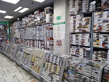 Магазин сборных моделей на Комсомольской Москва