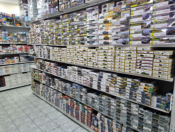 Магазин сборных моделей на Ладожской Санкт-Петербург