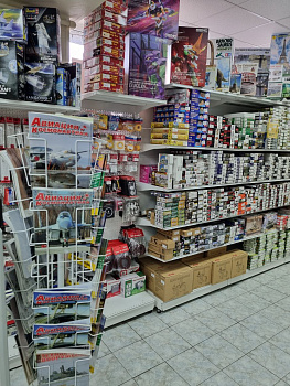 Магазин сборных моделей на Ладожской Санкт-Петербург