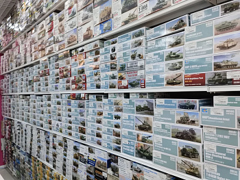 Магазин сборных моделей на Звездной Санкт-Петербург